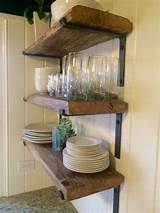 Photos of Rustic Kitchen Shelf Ideas