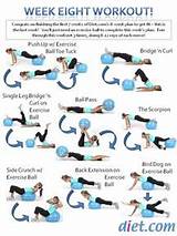 Yoga Ball Exercises Pictures
