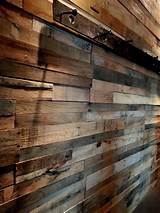 Photos of Recycled Wood Wall Panels