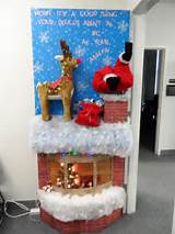 Christmas Office Door Decorating Contest Ideas Pictures