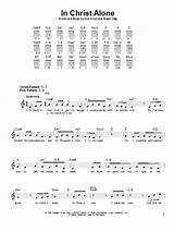Photos of In Christ Alone Guitar Chords