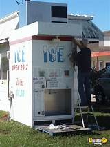 Photos of Ice Vending Kiosk