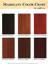 Photos of Color Mahogany