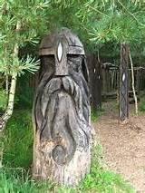 Photos of Viking Wood Carvings
