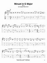 Minuet Guitar Tab Pictures