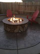 Photos of Gas And Wood Fire Pit