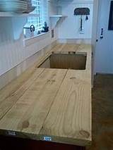 Diy Wood Plank Countertops