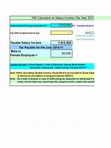 Pictures of Federal Income Tax Return Estimator