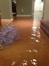 Pictures of Rain Flooded Basement