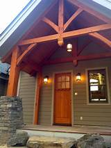 Timber Frame Entry Designs Pictures