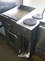 Commercial Electric Range With Convection Oven