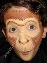 Pictures of Easy Monkey Face Makeup