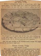Vintage Fudge Recipes Images