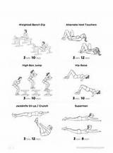 Images of Exercise Program Without Equipment