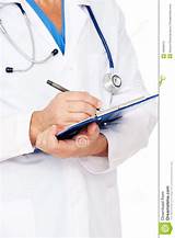 Photos of Doctor Writing