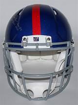 Eli Manning Signed Helmet Pictures