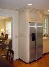 Pictures of Kitchen Refrigerator Cabinet