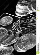 Pictures of Silver Bars Or Coins