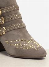 Images of Studded Suede Boots