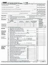 Images of Business Tax Form 1040