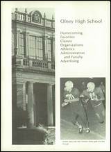 Photos of Olney High School Yearbook