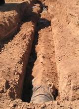 Pictures of How Deep Are Septic Pipes Buried