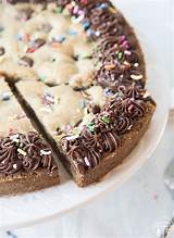 Giant Chocolate Chip Cookie Birthday Cake Pictures