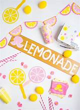 Pictures of Lemonade Stand Supplies