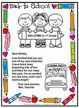 Back To School Letter Template Photos
