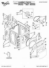 Whirlpool Cabrio Gas Dryer Parts