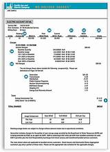 Gas Electric Bill Pictures