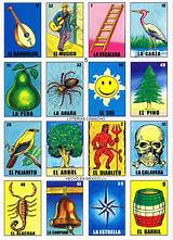 Photos of Loteria Game Cards