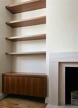 Photos of Wood Shelves White