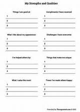 Images of Therapy Worksheets For Teens