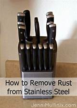 Pictures of How To Remove Rust Spots On Stainless Steel
