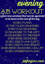 Pictures of Quick Ab Workout
