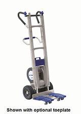 Images of Electric Hand Trucks Climbing Stairs