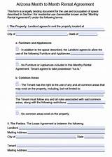 Pictures of Arizona Realtors Residential Lease Agreement