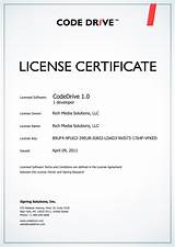 Pictures of Software License Template