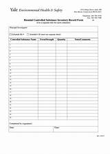 Images of Controlled Substance Inventory Log Download