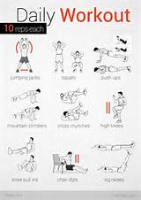 Images of Exercise Program No Equipment
