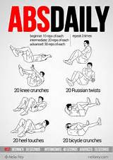 Images of Daily Exercise Routine