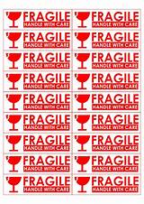 Fragile Stickers Printable Pictures