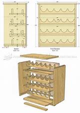 Pictures of Plans Wine Rack