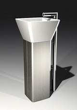Stainless Pedestal Sink Images