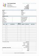 Proforma Invoice Sample For Advance Payment Photos