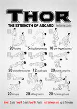 Images of Upper Body Weight Training Exercises
