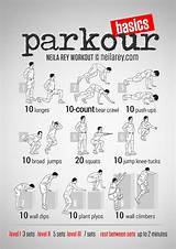 Parkour Training Exercises Images
