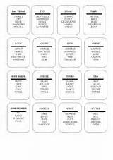 Esl Taboo Game Cards Printable Pictures