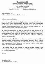 Medical School Letter Of Recommendation Example Images